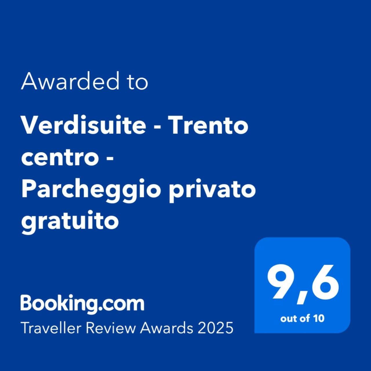 Verdisuite - Trento Centro - Parcheggio Privato Gratuito 외부 사진